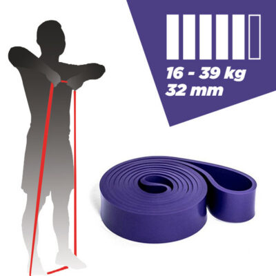 POWER BAND 16-39 KG - ROXO