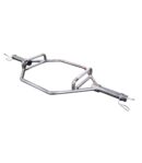 HEXAGONAL OLYMPIC BAR SVELTUS 180 CM + 2 SAFETY SPRINGS