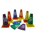 CAPAS NUMERADAS PARA CONES DE 1 A 10