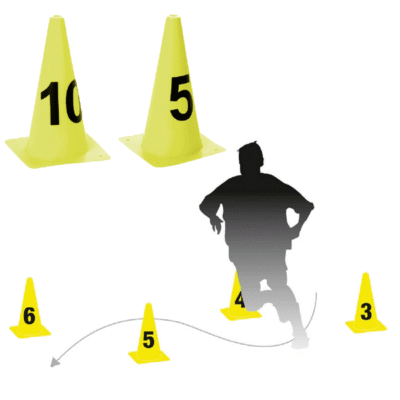 CONES NUMERADOS 25 UDS