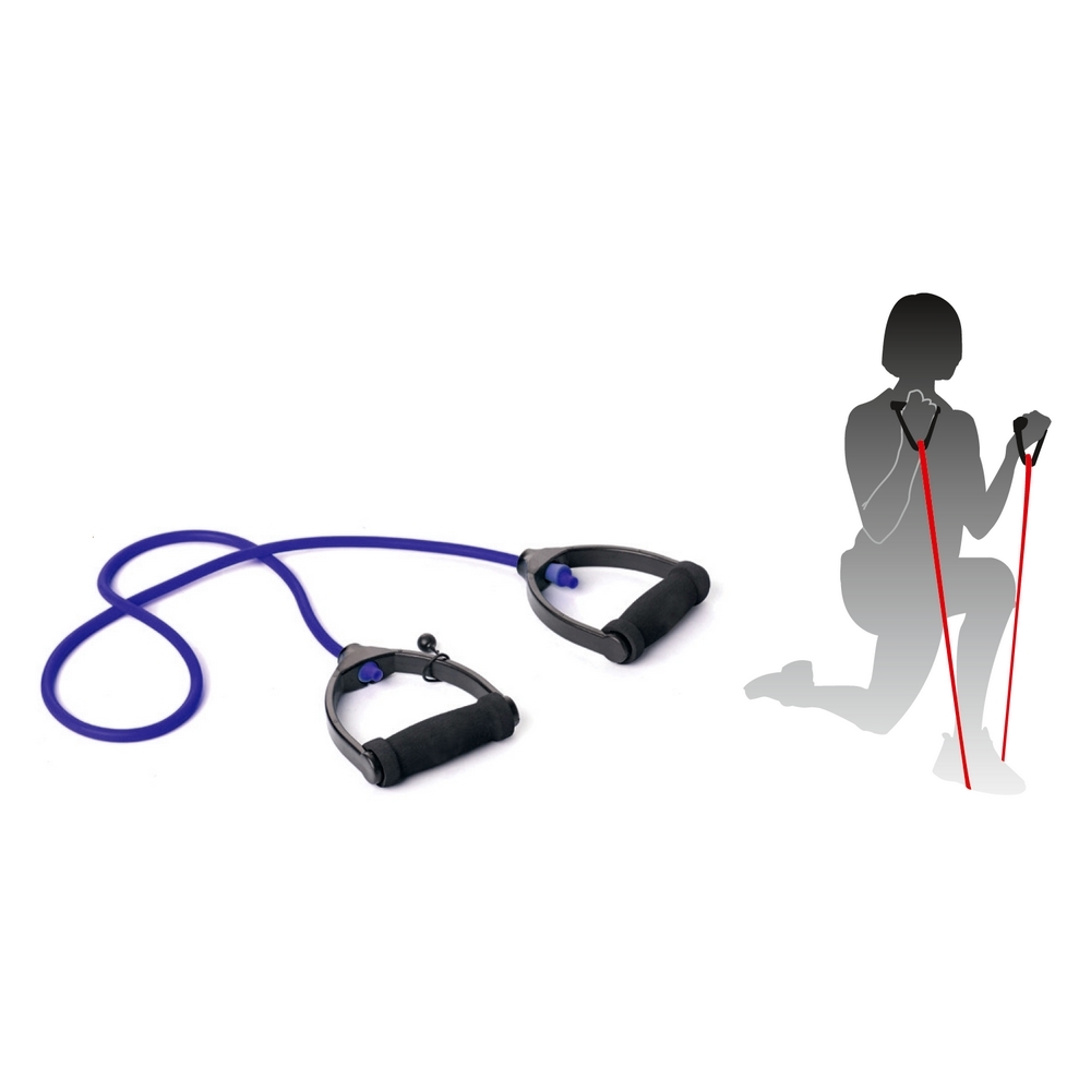 ELÁSTICO DE RESISTENCIA CARGA MEDIA - AZUL