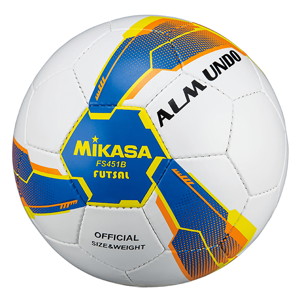BOLA FUTSAL MIKASA FS451B-BLY T4
