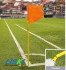 POSTE BANDEIROLA LISKI FLEX ESTANDAR AMARELO 30 MM