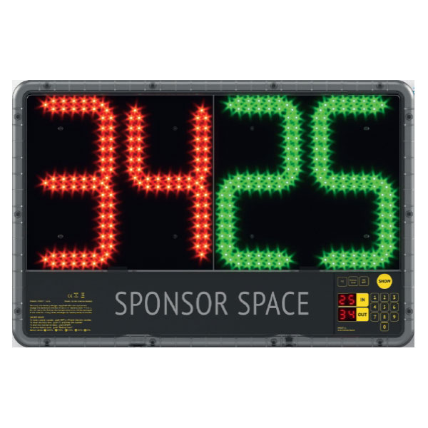 MARCADOR CAMBIO JUGADOR ELECTRÓNICO