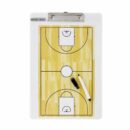 QUADRO TACTICO REVERSIVEL 34X23 CM BASQUETEBOL