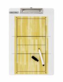 QUADRO TACTICO REVERSIVEL 34X23 CM VOLEIBOL