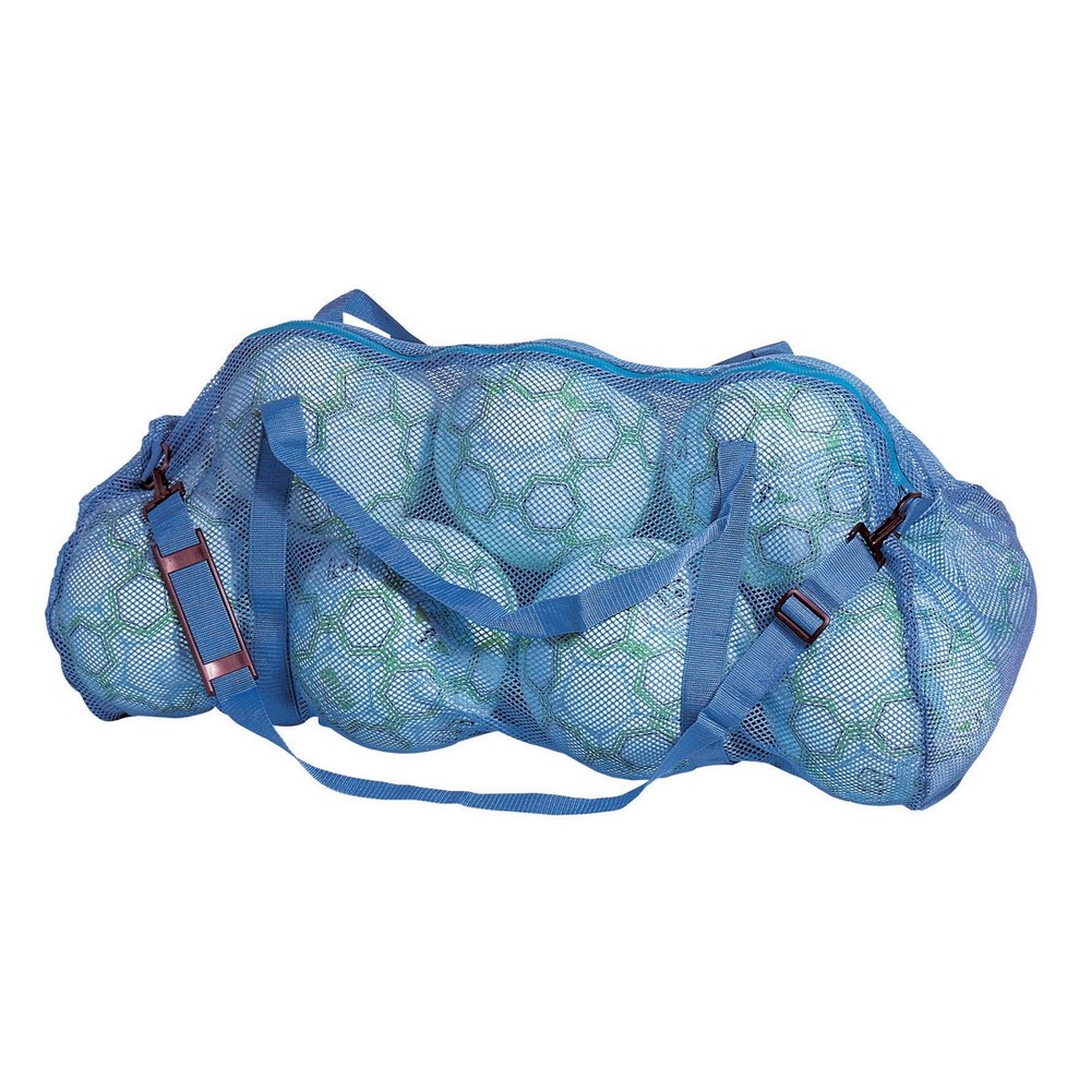 SACO PORTA BOLAS MALHA COM FECHO 90X40X40 CM