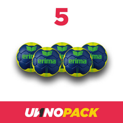UNNOPACK BALON BALONMANO ERIMA PURE GRIP Nº4 AZUL NEW NAVY - 5 UND