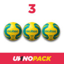 UNNOPACK HANDBALLS MOLTEN X1800 - 3 UND