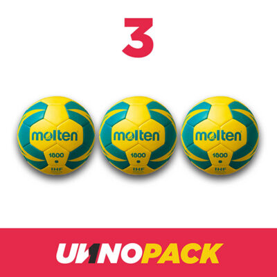UNNOPACK HANDBALLS MOLTEN X1800 - 3 UND