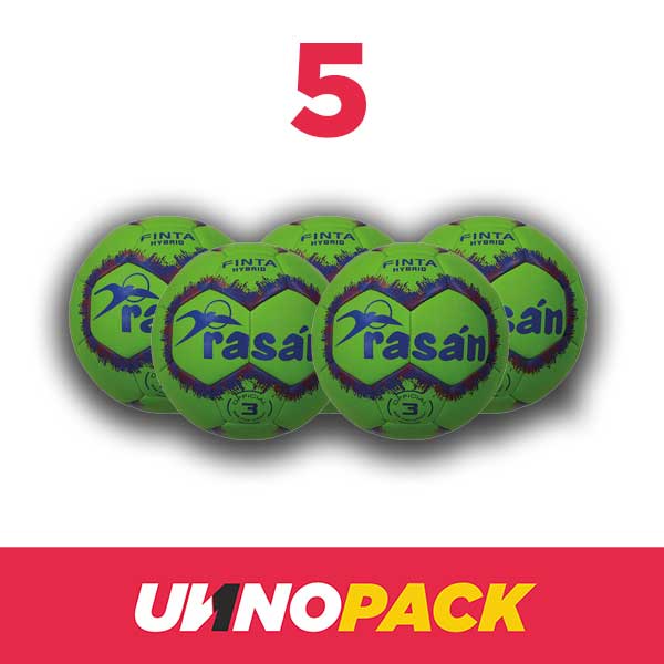 UNNOPACK BOLA ANDEBOL RASAN FINTA - 5 UDS