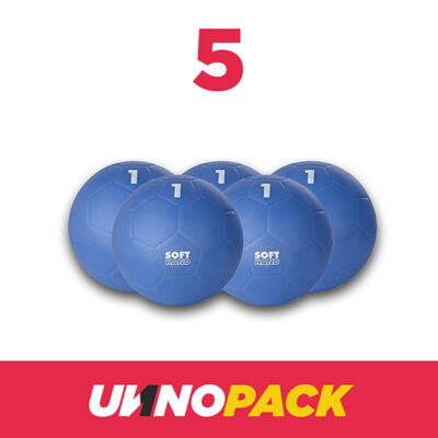 UNNOPACK BOLA ANDEBOL SOFT'HAND - 5 UND