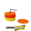 DISCOS DELIMITADORES UNNOSPORT 24 UDS - PACK 6 UDS