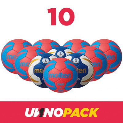 UNNOPACK HANDBALL BALLS MOLTEN X3200 MIX - 10 UND