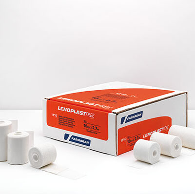 VENDA ELÁSTICA ADHESIVA SIN LENOPLAST - 2,7 MT